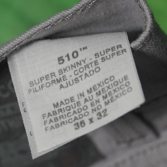 LEVI'S MENS 36x32 SKINNY JEANS VINTAGE SKATE WEAR - Picture 12 of 12